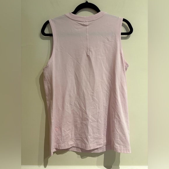 Lululemon All Yours Organic Cotton Tank Top Pink Organza Small - Picture 4 of 8